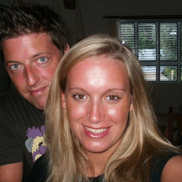 Lukey with his wife, who left her homeland of the Czech Republic for her husband
