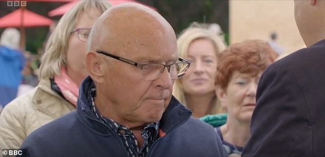This 'detracts from it a little bit', Richard said - probably by 'a couple of thousand pounds' sadly, which saw the guest look visibly downcast