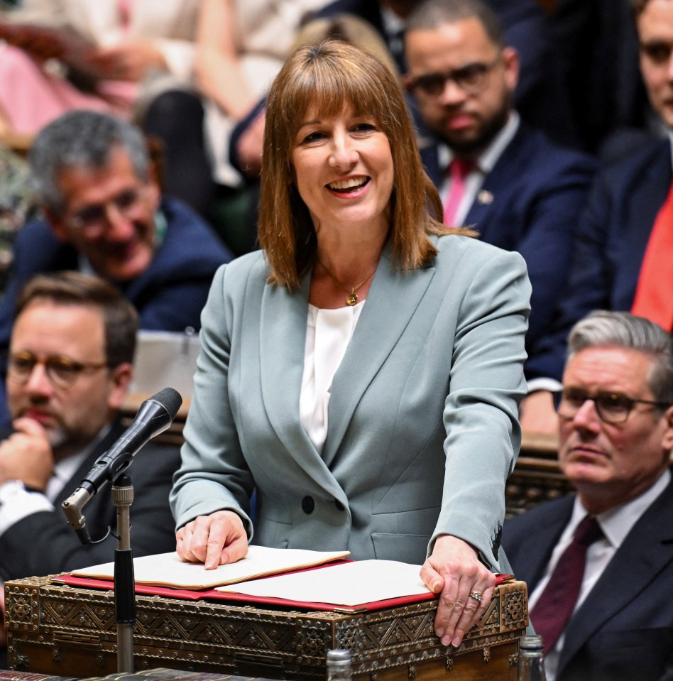 Rachel Reeves presenting her Spending Review to Parliament.