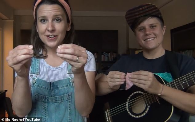 In 2023, the child educator received backlash from parents who called her content 'inappropriate' after she featured nonbinary musician Jules Hoffman in a video