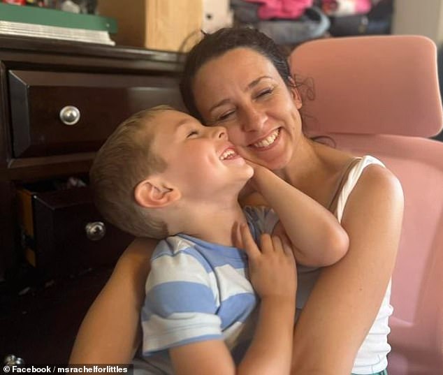 She previously said: 'A lot of things I teach are things I wish I had known for my son. I thought, "Wouldn¿t it be great if there was a show that really encouraged language development'