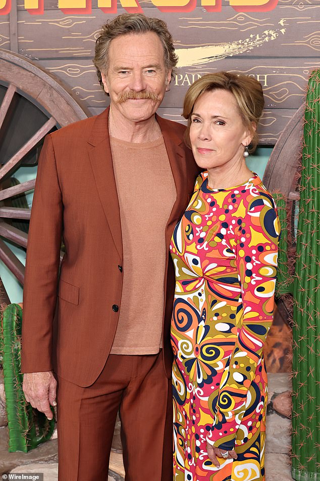 The Studio actor has been married to his wife Robin for 36 years (pictured in June 2023)