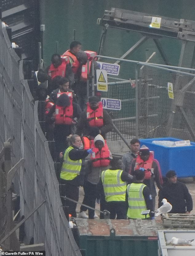 This year has seen a record number of arrivals so far. This picture was taken today
