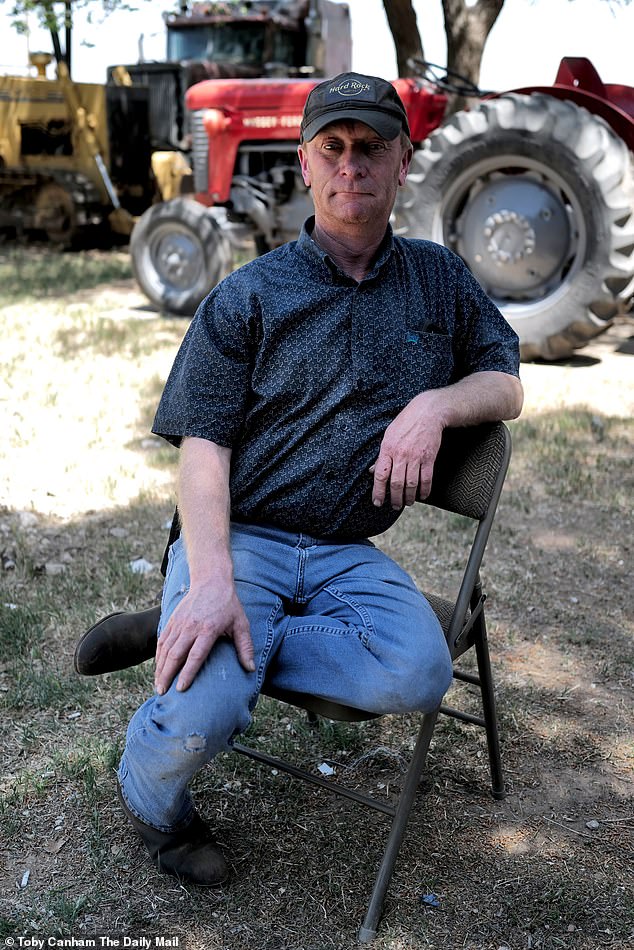 Defiant Seminole resident Aaron Friessen was one of many Mennonites who told Tom Leonard that people should be able to ‘do their own thing’ when it comes to vaccination
