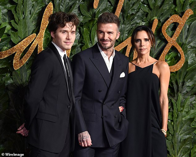 Brooklyn has reportedly 'told his famous family that he wants no contact' with them in the latest devastating turn of their ongoing feud (Seen with his parents in 2018)