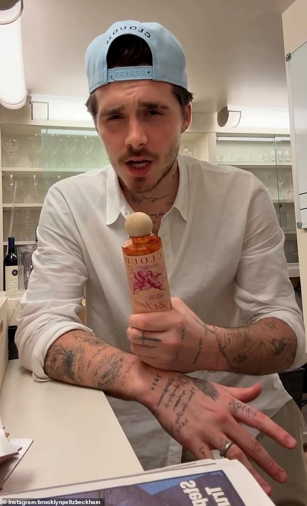 The son of Victoria and David Beckham , 26, announced the launch of his new hot sauce brand Cloud23, available exclusively at Whole Foods shops in the UK, back in October