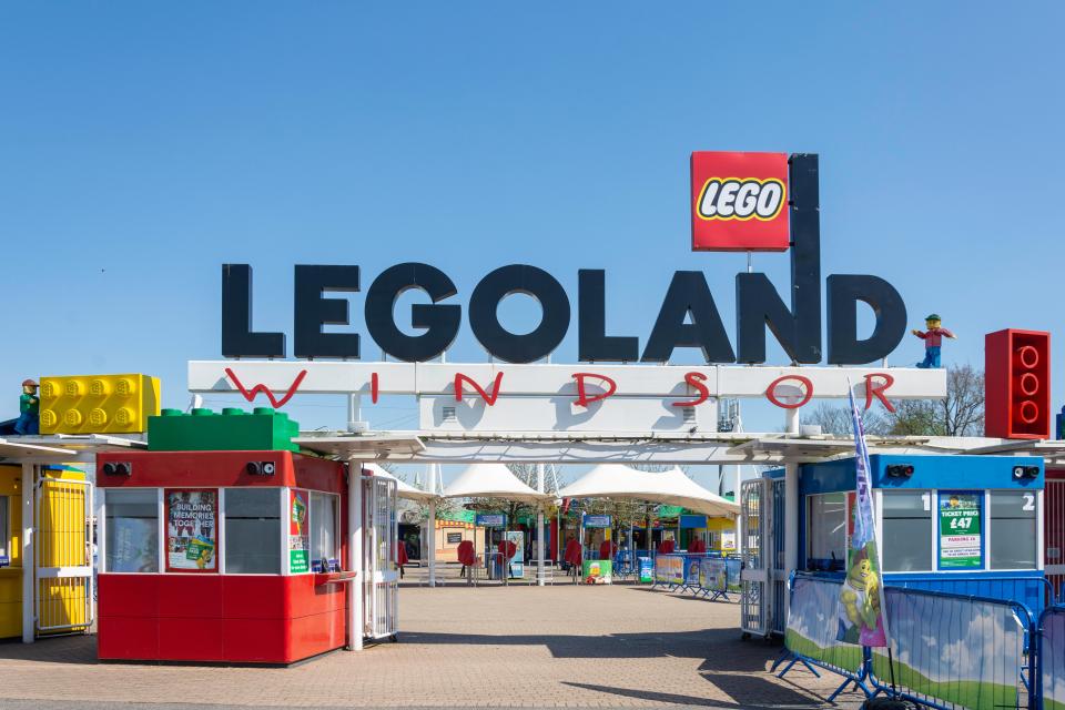 Entrance to Legoland Windsor.