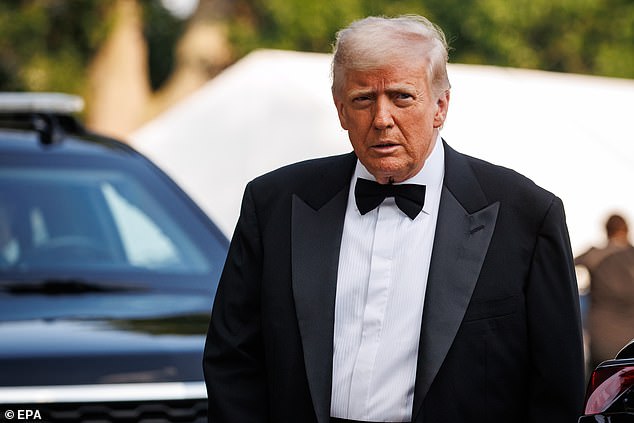 Donald Trump spoke about the Iranian nuclear talks at the Kennedy Center yesterday