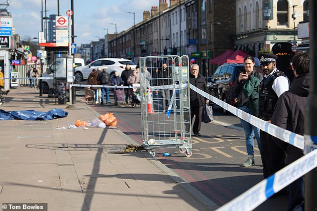Mr Rivero was attacked in the Islington area of north London (pictured) at around 11.35pm on February 27