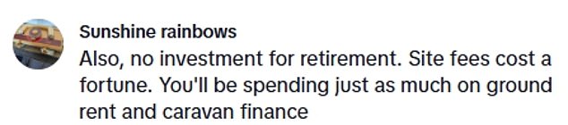 Rushing to the comments, people were inspired by Katrina's story and hoped to do the same in the future - but others were more sceptical