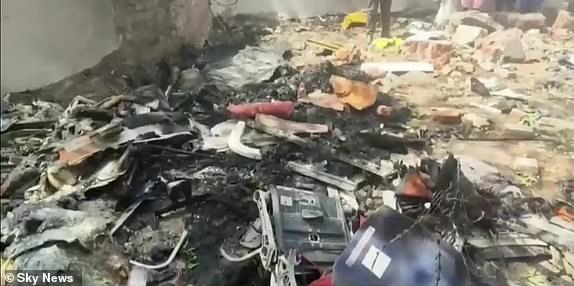 Air India flight carrying 242 people heading for Gatwick crashes: Tragedy as Boeing 787 Dreamliner crashes just after takeoff from India's Ahmedabad Airport