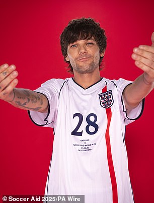 The men will be on the same England team for Unicef