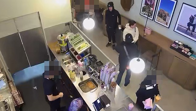 She explained the attack on her happened in milliseconds: 'I had a bit of a sixth sense that something wasn't quite right, as woman you have that kind of intuition'