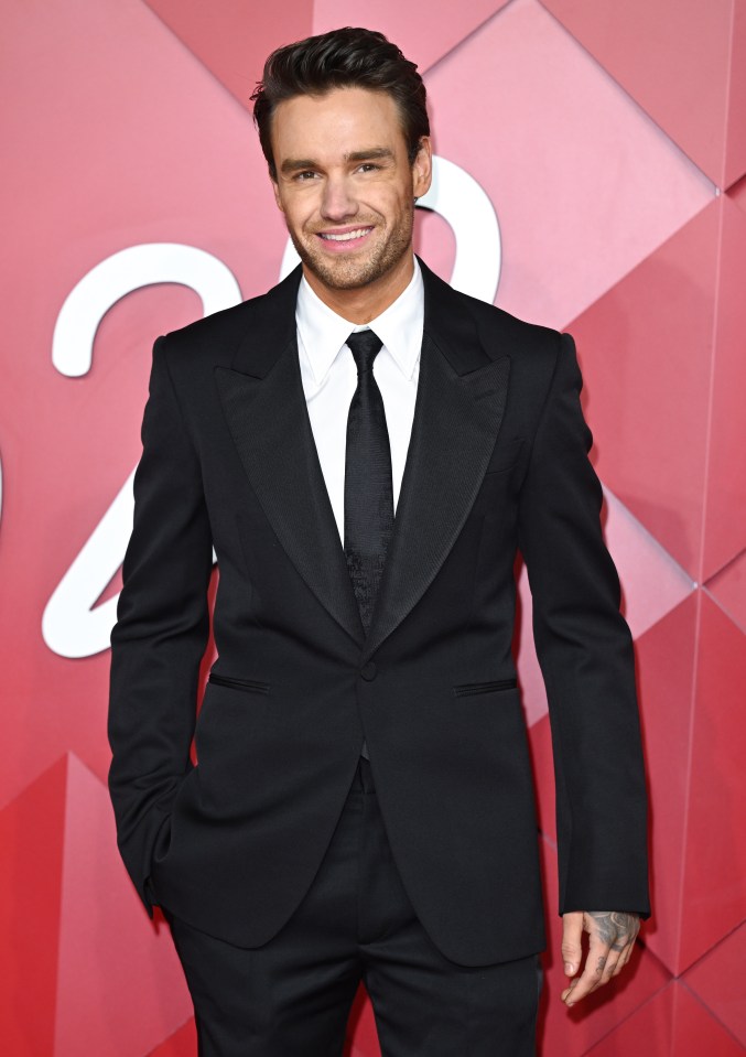 Liam Payne at The Fashion Awards 2022.