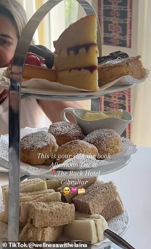 Afternoon tea in Gibraltar
