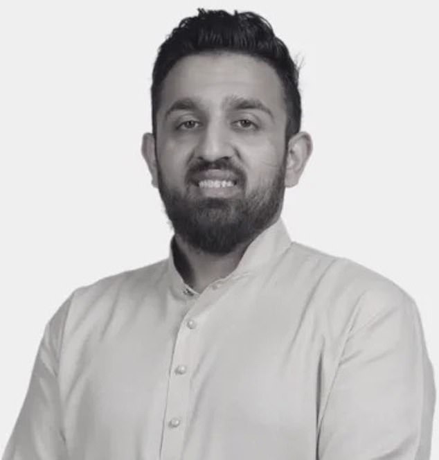 Their shocked business partner Shoyeb Khan Nagori told MailOnline: 'I had dinner with them last night. They were a lovely family and Akeel and his wife were extremely successful people' (Pictured: Akeel Nanawaba)