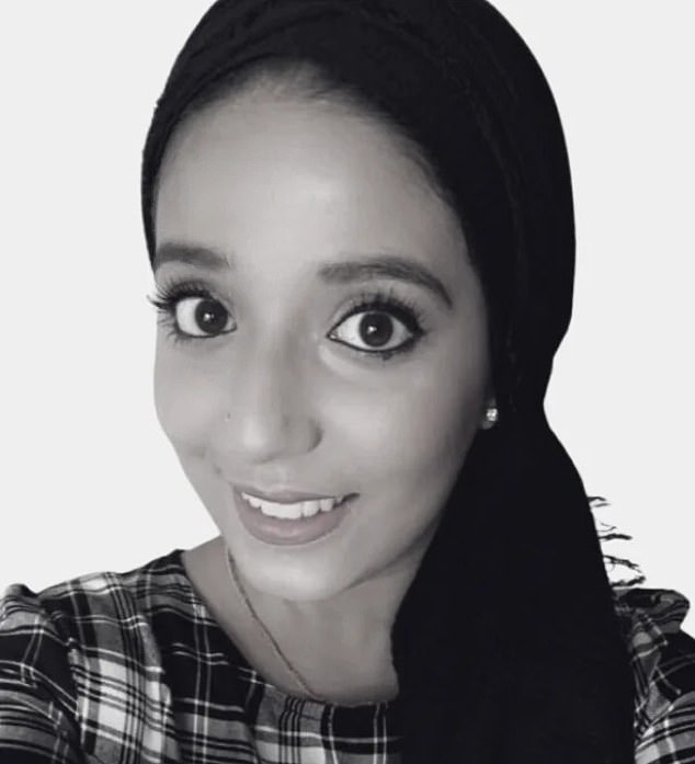 Pictured: Hannaa Vorajee, Akeel Nanawaba's wife. The successful couple ran a global recruitment agency with offices in Ahmedabad and Gloucester