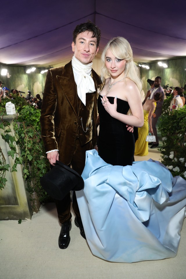 Sabrina dated Saltburn actor Barry Keoghan and even writhed with him in the video for Please Please Please