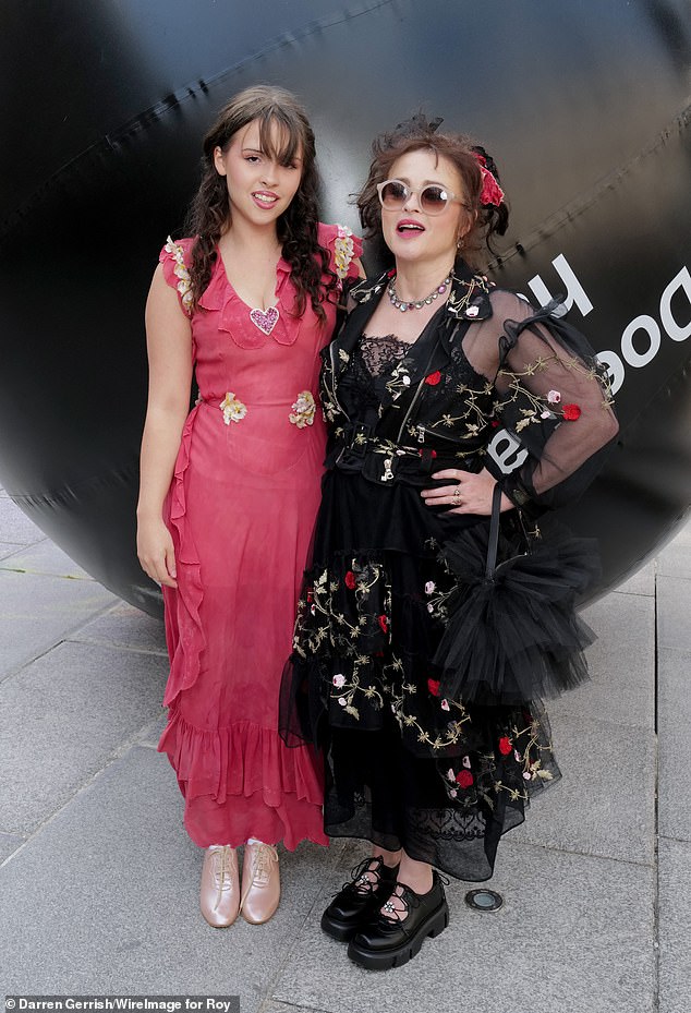 Did you guess correctly? The mother and daughter duo are Nell Burton and actress Helena Bonham Carter