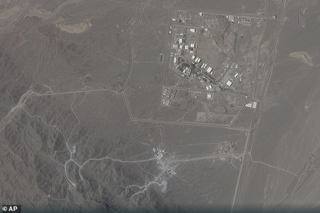 This satellite photo from Planet Labs PBC shows the Natanz nuclear facility in Iran this May
