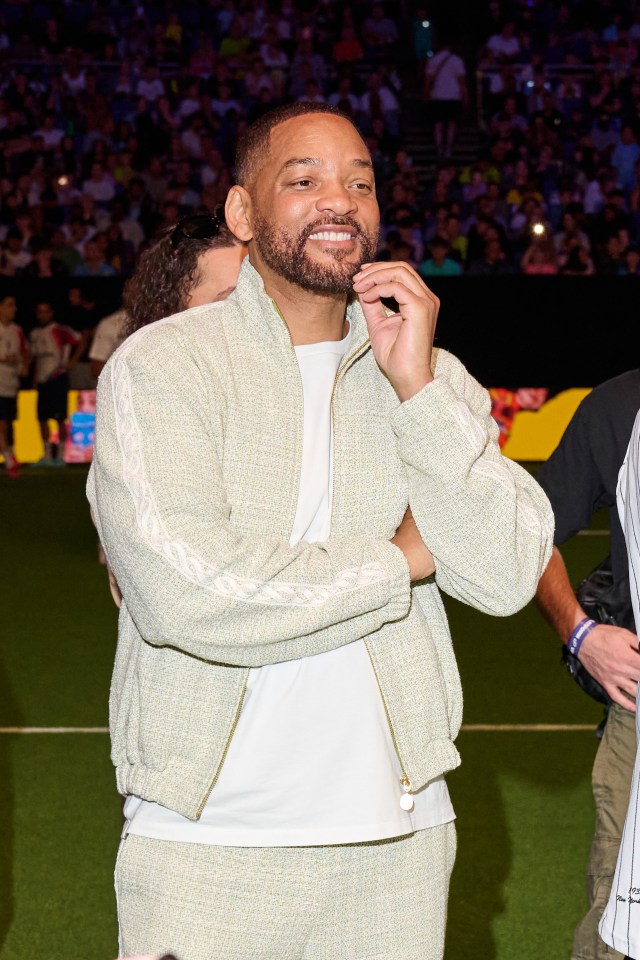 Will Smith at the Baller League UK Final.