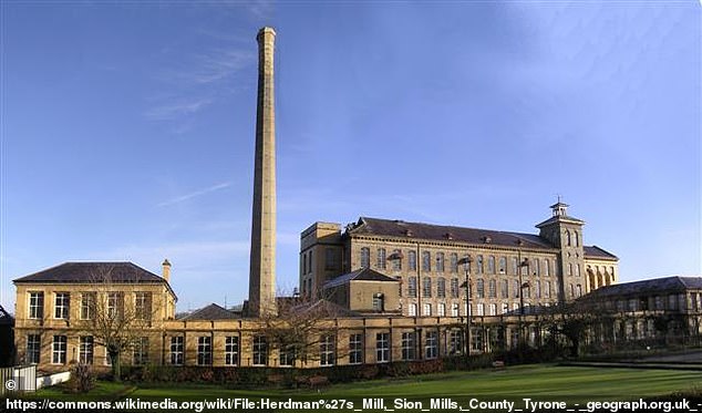 Among her post-lottery prize purchases was Herdman's Mill (pictured) in Sion Mills in 2014, though it was later hit by fires and vandalism