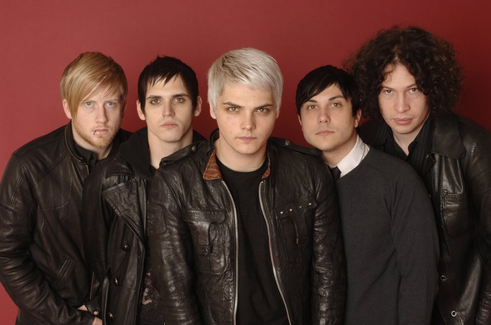 Promotional photo of My Chemical Romance.