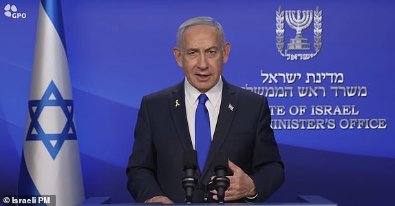 Benjamin Netanyahu14808013 Explosions heard in Tehran after US warned 'Israel was planning to hit Iran's nuclear sites'