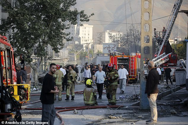Prime Minister Benjamin Netanyahu said in a televised address that the attacks will continue 'for as many days at it takes to remove this threat' of Iran's nuclear program