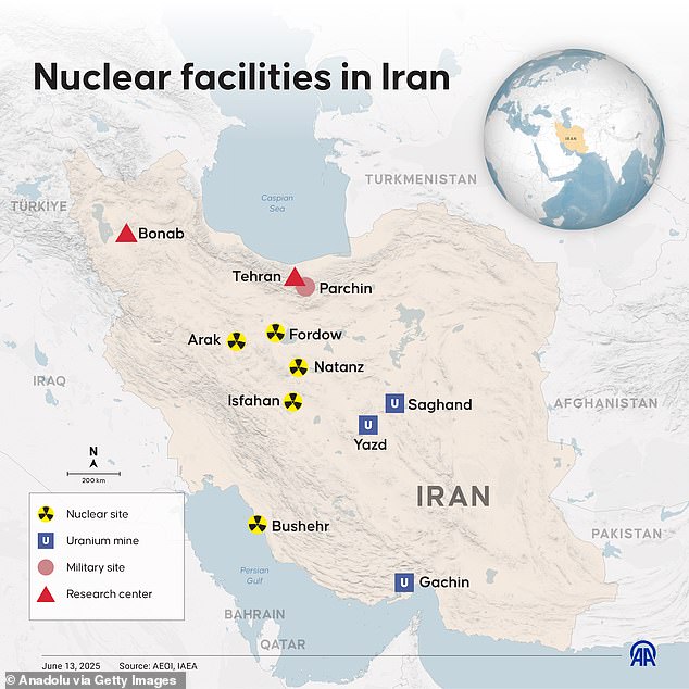 Netanyahu said that Israel targeted Iran's main enrichment facility in Natanz and the country's ballistic missile program, as well as top nuclear scientists and officials