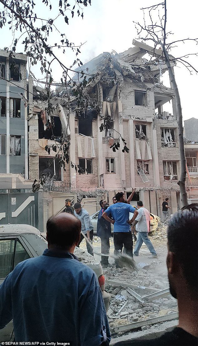 Multiple sites in the capital have been hit in the attack, although the extent of strikes remains unclear
