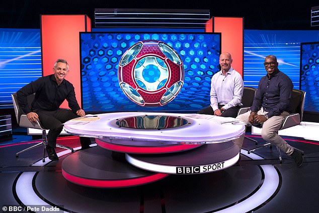 In a poll of 2,000 Britons, 17 per cent confessed to arguing over Match of the Day (pictured in 2018)