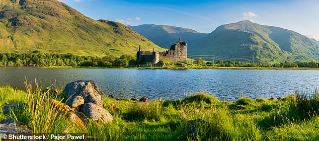 Adele and Craig are believed to have pitched up their tent last week near the picturesque Loch Awe (above) in Argyll and Bute