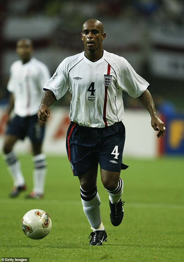 The ex-winger won 12 caps for England - including four in the 2002 World Cup - as well as Match of the Day's 'Goal of the Season' in 1997