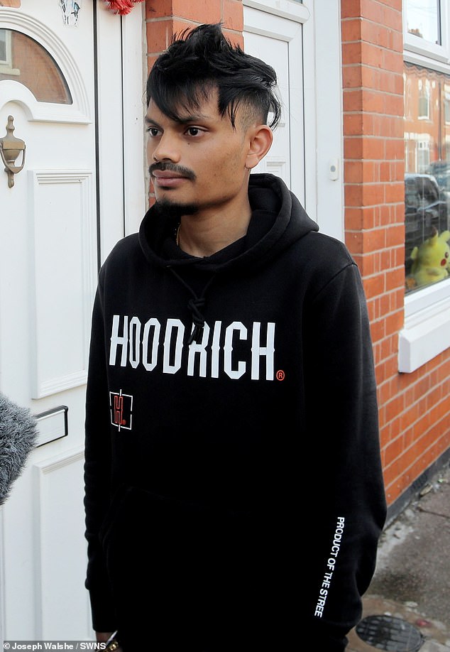 Vishwash's younger brother Nayan Ramesh (pictured) spoke of the heartbreak of losing one brother while another survived