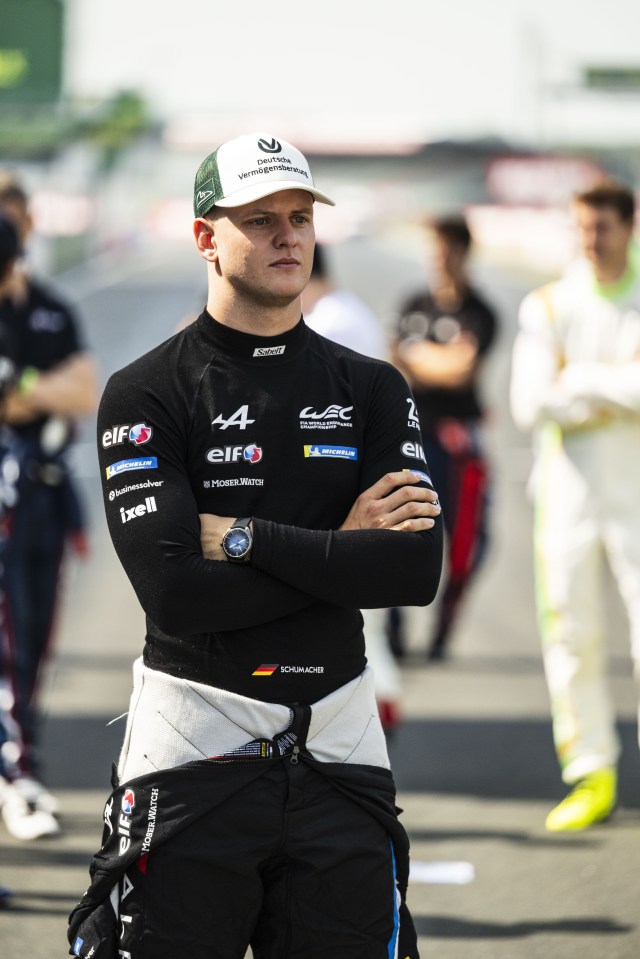 Mick Schumacher, Alpine Endurance Team, at the 24 Hours of Le Mans.