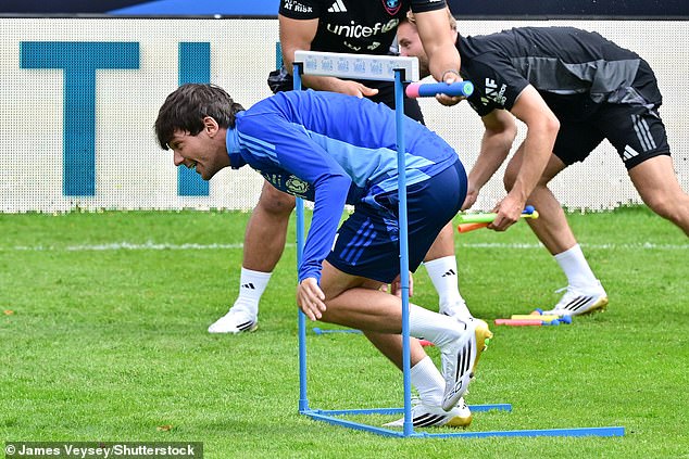 Louis done some drill exercises