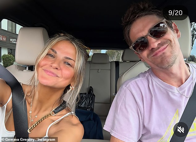 Gemma posted several loved-up pictures to Instagram, showing her and Jesse looking cosy as they cuddled and joked around together during various days out