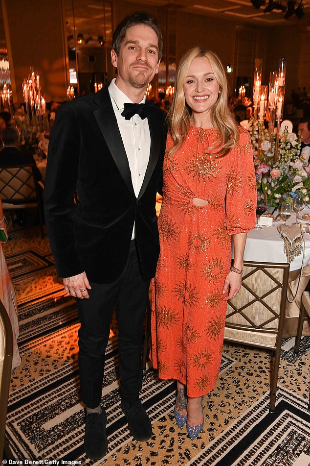 Fearne, 43, addressed her split from Jesse for the first time on Lorraine earlier this year, calling the situation ‘very amicable’ (pictured in February 2024)