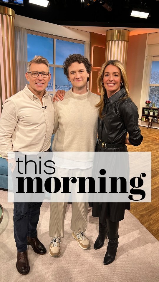 Jamie Meek on This Morning.