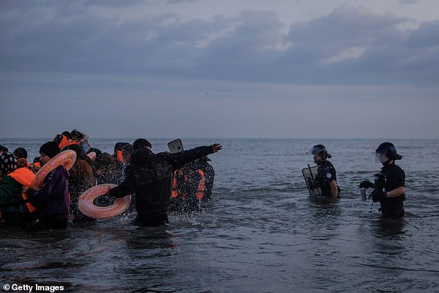 A major point of contention between Britain and France has been the French authorities' refusal to turn back migrants who are already in the water