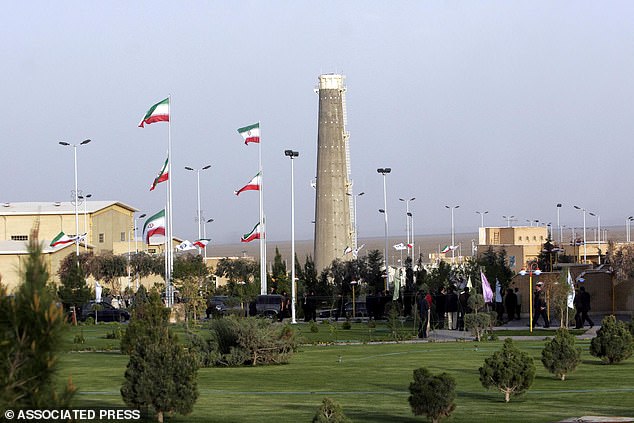 Iran's nuclear enrichment facility in Natanz in 300 kms 186 (miles) south of capital Tehran, Iran, Monday April, 9, 2007