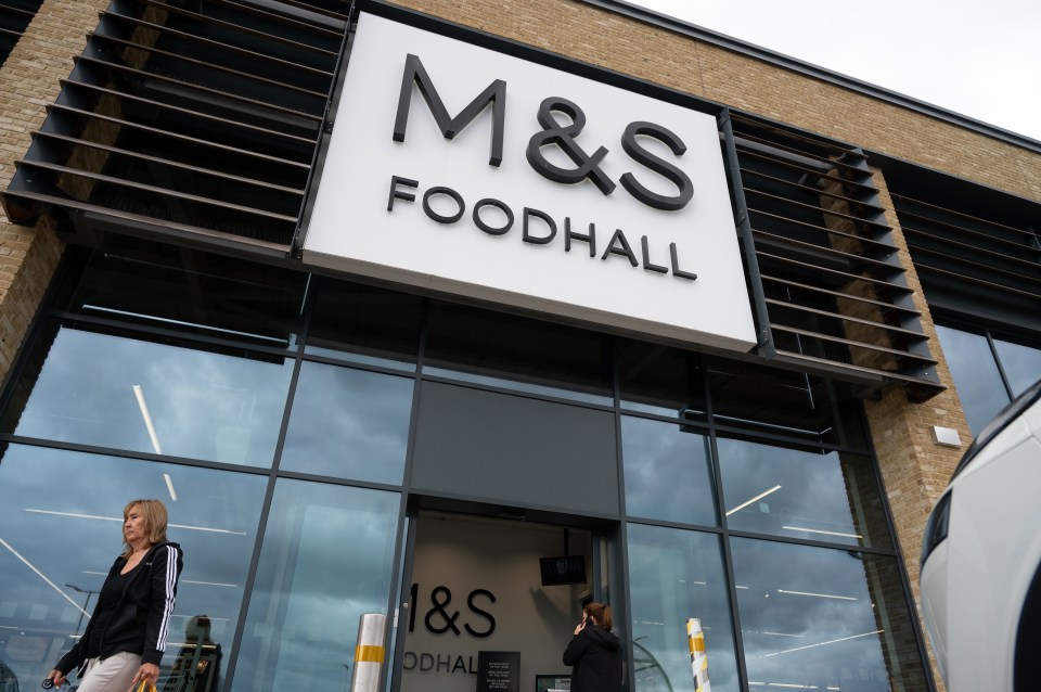 Exterior view of a Marks and Spencer Foodhall.