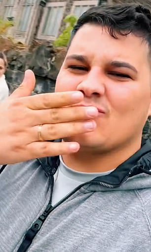 He has apologised about a TikTok video where he blew kisses and waved money outside Ballymena courthouse