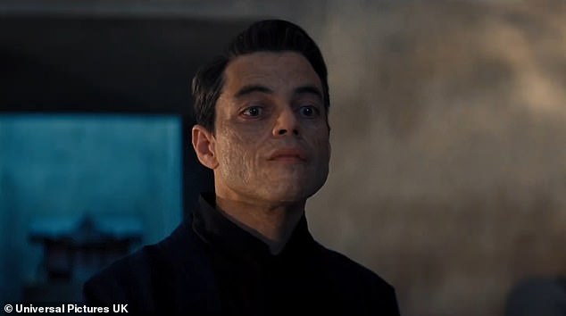Rami Malik, 44, starred as the villain in the 2021 movie No Time To Die