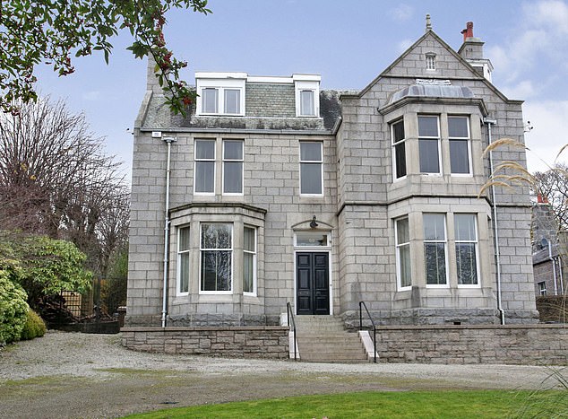 The house in Aberdeen where Crawfie retreated after the Royal Family turned their back on her