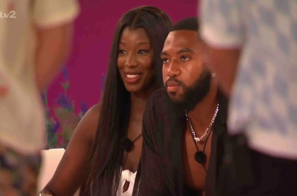 Alima and Remell from Love Island.