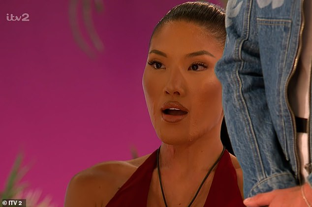 Sophie Lee was the first person to be dumped from the island earlier this week after Shakira Khan stole her partner Harry Cooksley, leaving her single