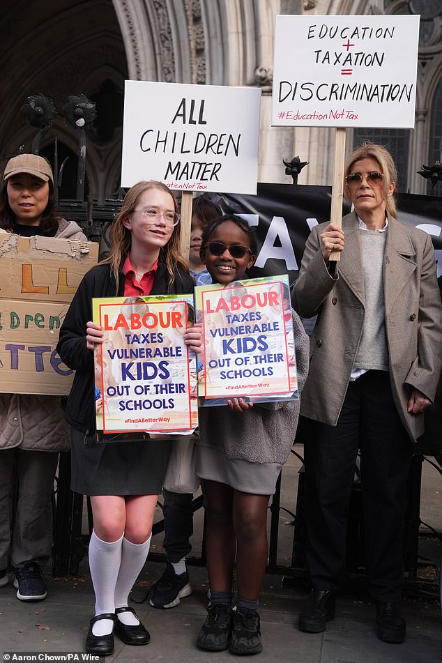There was anger over the Government’s insistence during the case that the tax would benefit state schools
