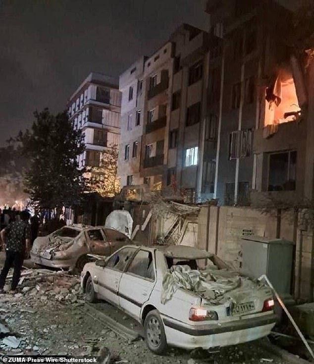 By 3.30am, smoke was rising from Tehran. By 4.15am, state TV showed smoke bursting out of Natanz, around 300km away